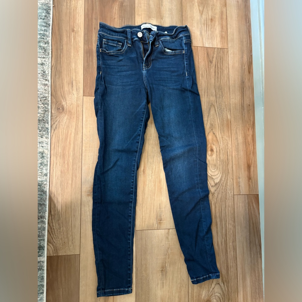 Flying Monkey Dark Blue Skinny Jeans